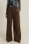 Roan Pleat Front Pant - Chocolate Brown