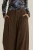 Roan Pleat Front Pant - Chocolate Brown