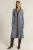 Nesta Check Knit Dress - Blue/Chocolate