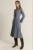 Nesta Check Knit Dress - Blue/Chocolate
