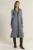 Nesta Check Knit Dress - Blue/Chocolate