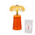 Simone Glass LED Table Lamp - Orange