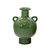 Viney Ceramic Ball Vase - Dark Green
