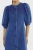 Elijah Midi Demin Dress - Classic Blue