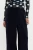Eva Side Seam Pant - Navy Blue