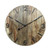 Innes Wooden Slated Clock - 81cm