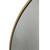 Lucas Cheval Arch Top Mirror - Gold