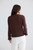 Lorrie Frill Cardi - Chocolate