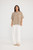 Sana Tee Stripe - Beige