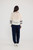 McKinney Knit - White w Navy Star