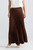 Alias Pleated Skirt - Chocolate