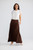 Alias Pleated Skirt - Chocolate