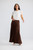Alias Pleated Skirt - Chocolate