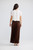 Alias Pleated Skirt - Chocolate
