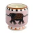 Adopo 8 oz./226g "Elephant" Ceramic Candle - Tobacco Vanilla