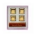 The Ruby Cocktail Chillers Set of 4 - Gold