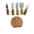Cheese Knife & Block Gift Set - 6 Piece