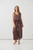 Wide Leg Pant w/Elastic Waist - Mocha