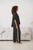Button Through Oversized Collared Blouse - Black