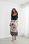 Safari Skirt w/Side Splits - Ikat