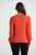Domenica Knit Top - Tangerine Sparkle