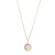 April Natural Stone Necklace - Clear