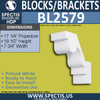 BL2579 Eave Block or Bracket 7.75"W x 19.5"H x 17.25" P