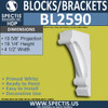 BL2590 Eave Block or Bracket 4.5"W x 19.25"H x 10.5" P