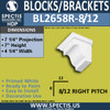 BL2658R-8/12 Pitch Eave Bracket 4.25"W x 7"H x 7.25" P