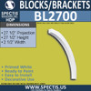 BL2700 Eave Block or Bracket 2.5"W x 27.5"H x 27.5" P