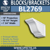 BL2769 Eave Block or Bracket 7.25"W x 10.25"H x 18.25" P