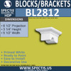 BL2812 Eave Block or Bracket 5.5"W x 3.25"H x 6.5" P