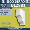 BL2881 Eave Block or Bracket 6"W x 16"H x 10" P