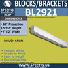 BL2921 Eave Block or Bracket 7.5"W x 5.5"H x 60" P