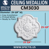 CM3030 Decorative Ceiling Medallion 29.75" Wide