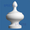 FIN109 Urethane Finial Urn 2 1/2" Base x 5 1/4"