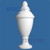 FIN115 Urn Style Spectis Urethane Finial 19 1/4" x 48"