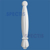 FT3413 12" x 72" Curtain Rope Tied Urethane Tassel