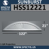 HSS12221 Urethane Sunburst 122 x 21