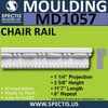 MD1057 Spectis Molding Case Trim 1-1/4"P x 2 5/8"H x 139"L