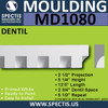 MD1080 Spectis Molding Dentil Trim 2 1/2"P x 5 1/4"H x 144"L