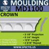 MD1100 Spectis Crown Molding Trim 2 7/8"P x 5 1/4"H x 144"L