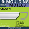 MD1163 Spectis Crown Molding Trim 12"P x 12 1/4"H x 144"L