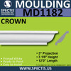 MD1182 Spectis Crown Molding Trim 3"P x 3 1/8"H x 144"L