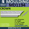 MD1194 Spectis Crown Molding Distressed 10"P x 9"H x 89 1/2"L