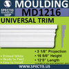 MD1216 Spectis Molding Base Trim 3 1/8"P x 16 5/8"H x 144"L
