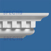 MD1246 Spectis Crown Molding Dentil 9 1/2"P x 11 1/4"H x 144"L