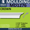 MD1276 Spectis Crown Molding Trim 3 5/16"P x 3 1/2"H x 144"L