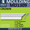 MD1309 Spectis Crown Molding Trim 3 1/2"P x 5"H x 144"L