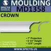 MD1358 Spectis Crown Molding Trim 7"P x 6 1/2"H x 144"L